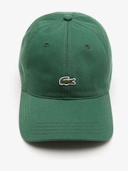 Зеленый - Lacoste кепка из % хлопковой саржи 100 - Image 1 of 3