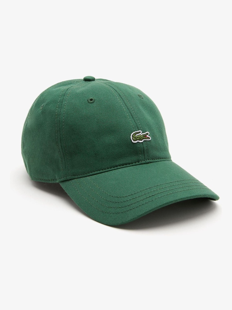 Зеленый - Lacoste кепка из % хлопковой саржи 100 - Image 2 of 3