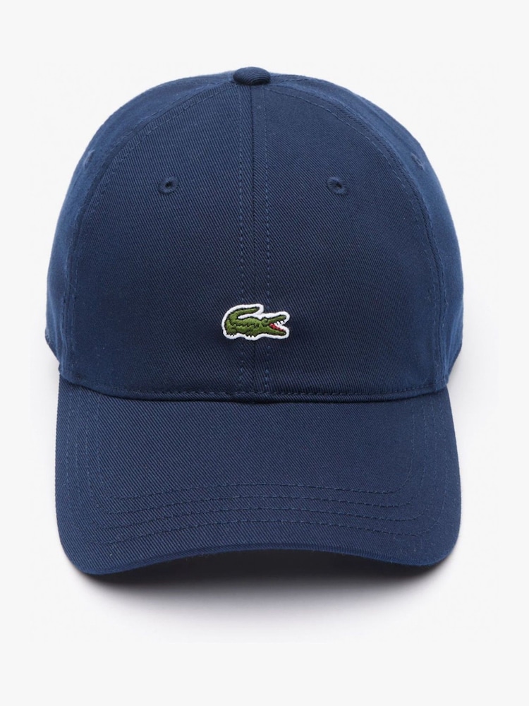 Синий - Lacoste кепка из % хлопковой саржи 100 - Image 1 of 4