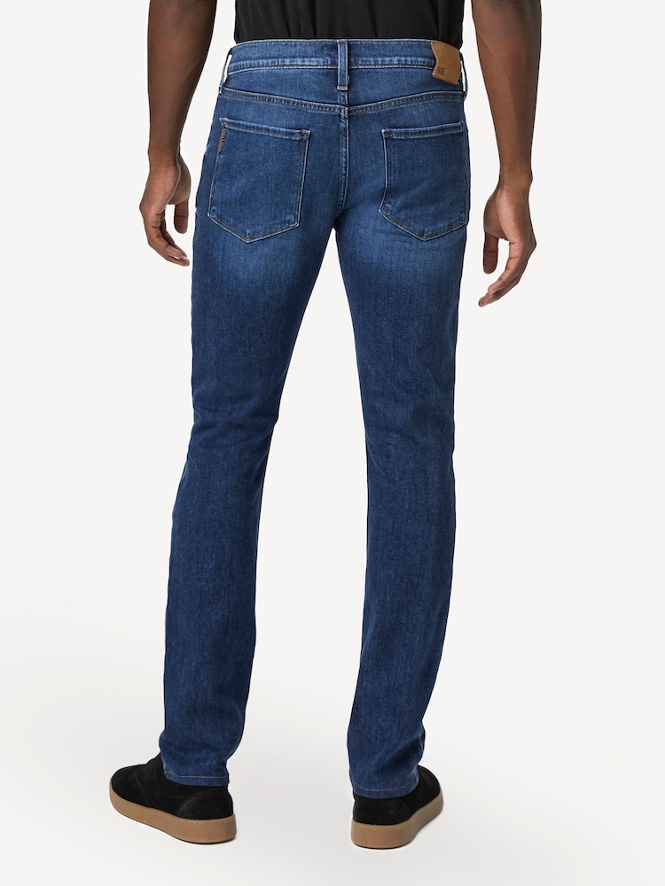 Paige Navy Blue Lennox Jeans - Image 2 of 5