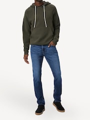 Paige Navy Blue Lennox Jeans - Image 4 of 5