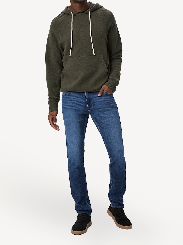 Paige Navy Blue Lennox Jeans - Image 4 of 5