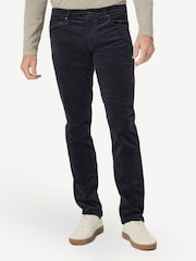 Paige Navy Blue Lennox Trousers - Image 1 of 5