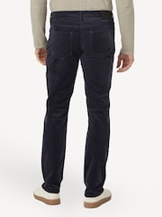 Paige Navy Blue Lennox Trousers - Image 2 of 5