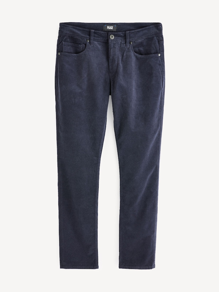 Paige Navy Blue Lennox Trousers - Image 5 of 5