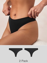 Negro - Dry Tech Sports Knickers 2 Pack - Imagen 1 de 8