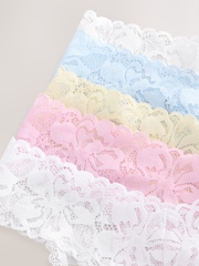 pastel - Culotte en dentelle Fleuri 5 Pack - Image 10 de 12
