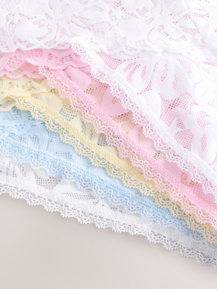pastel - Culotte en dentelle Fleuri 5 Pack - Image 11 of 12