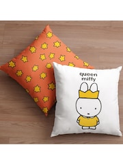 Star Editions Personalised Queen Miffy Black 100% Cotton Cushions - Image 2 of 2