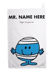 Star Editions Mr. Men Personalised 100% Cotton Tea Towel - Image 3 of 3