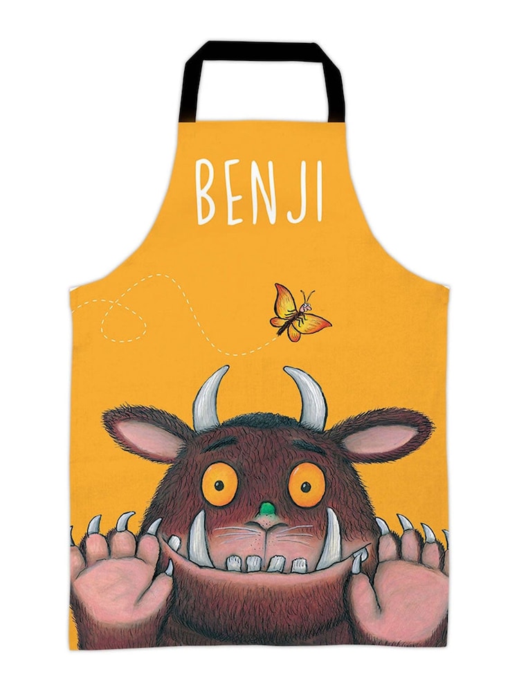 Star Editions Adults Yellow 100% Cotton Personalised Gruffalo Apron - Image 1 of 2