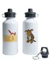 Star Editions Personalised Gruffalos Child White Water Bottle - Image 1 of 2