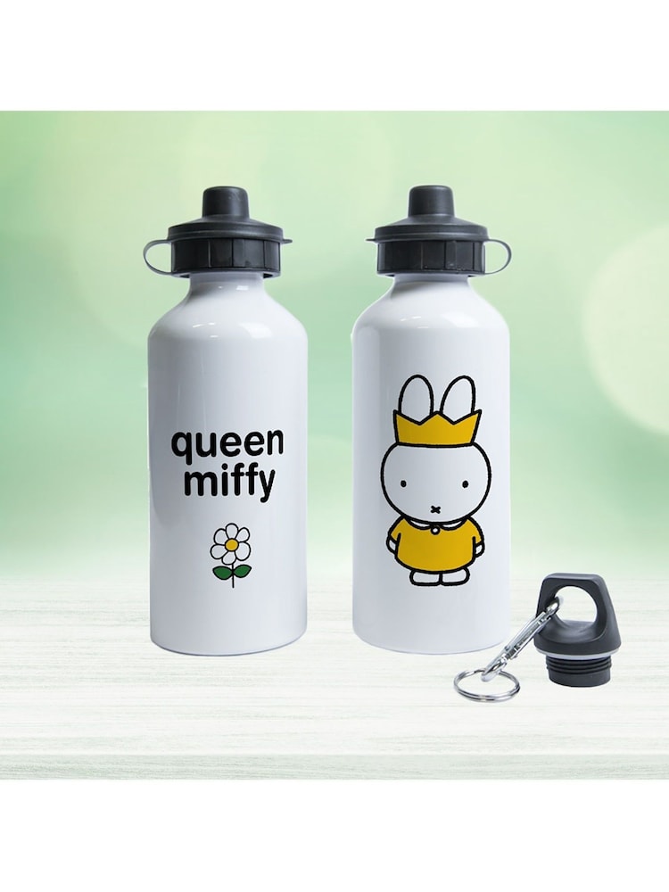 Star Editions Queen Personalised Miffy Water White Bottle - Image 2 of 2