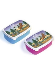 Star Editions Personalised Highway Rat Stand and Deliver Pink/Blue Lunch Box - Image 1 of 3