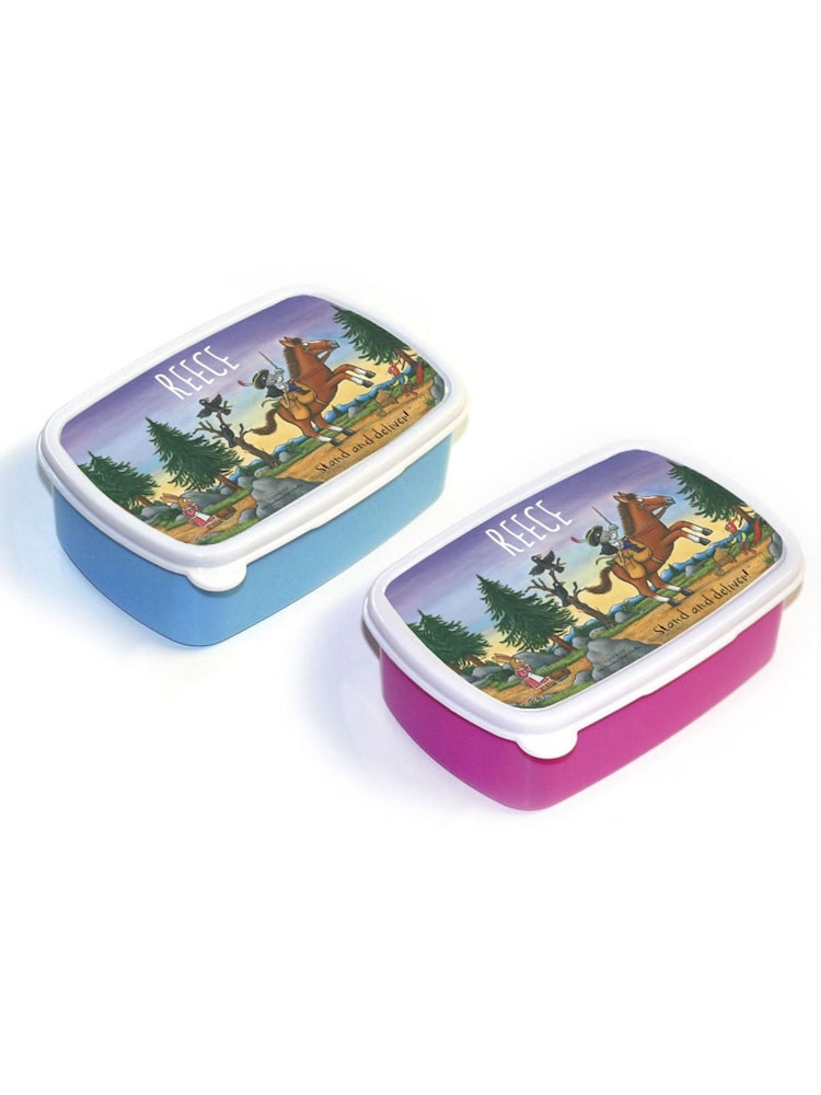 Star Editions Personalised Highway Rat Stand and Deliver Pink/Blue Lunch Box - Image 1 of 3