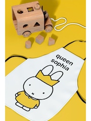 Star Editions 100% Cotton Personalised Queen Miffy Adults White Apron - Image 2 of 2
