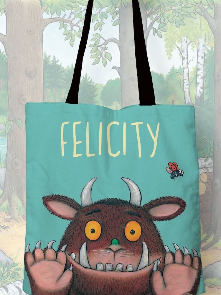 Star Editions 100% Cotton Personalised Gruffalo Edge to Edge Tote Bag - Image 2 of 2