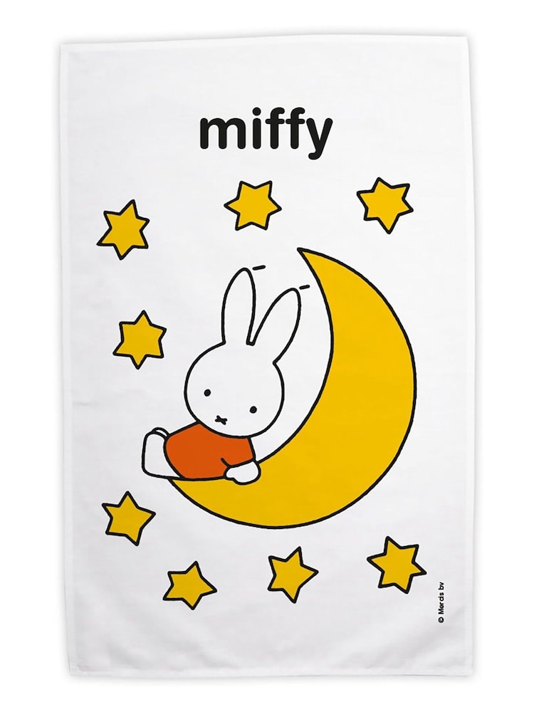 Star Editions Personalised Miffy Shining Bright 100% Cotton Tea Towel - Image 1 of 2