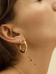 Otiumberg Gold Vermeil Chunky Hoops - Image 5 of 5