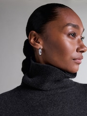 Otiumberg Sterling Silver Pebble Earrings - Image 1 of 4