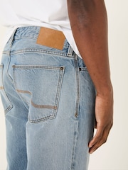 FatFace Light Vintage Blue Straight Fit Jeans - Image 6 of 7