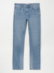 FatFace Light Vintage Blue Straight Fit Jeans - Image 7 of 7