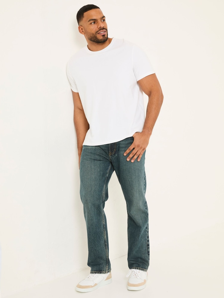 Denim Vintage - Kavbojke ravnega kroja FatFace - Slika 1 iz 5 Denim Vintage - Kavbojke ravnega kroja FatFace - Slika 1 iz 5