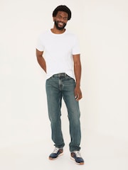 FatFace Denim Vintage Straight Fit Jeans - Image 3 of 6