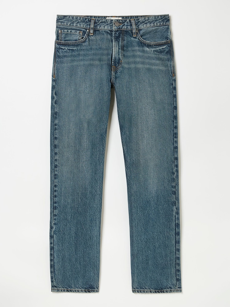 FatFace Denim Vintage Straight Fit Jeans - Image 6 of 6