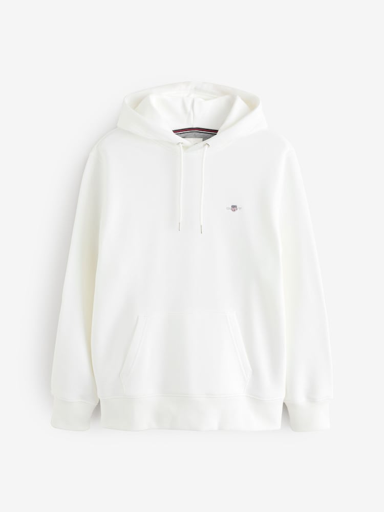 Alb - GANT Regular-Fit Shield Hoodie - Image 5 of 5
