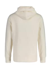 Cream - GANT Script 100% Cotton Graphic Hoodie - Image 2 of 2