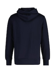 Azul marino - GANT Script 100% Cotton Graphic Hoodie - Imagen 2 de 2