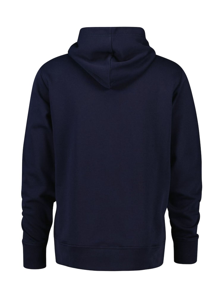 Azul marino - GANT 100% Cotton Graphic Hoodie - Imagen 5 de 5