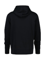 Negro - GANT 100% Cotton Graphic Hoodie - Imagen 2 de 2