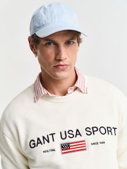 GANT Graphic Crew Neck 100% Cotton Sweater - Image 1 of 4