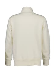 GANT Cream Graphic Half Zip 100% Cotton Sweatshirt - Image 2 of 2