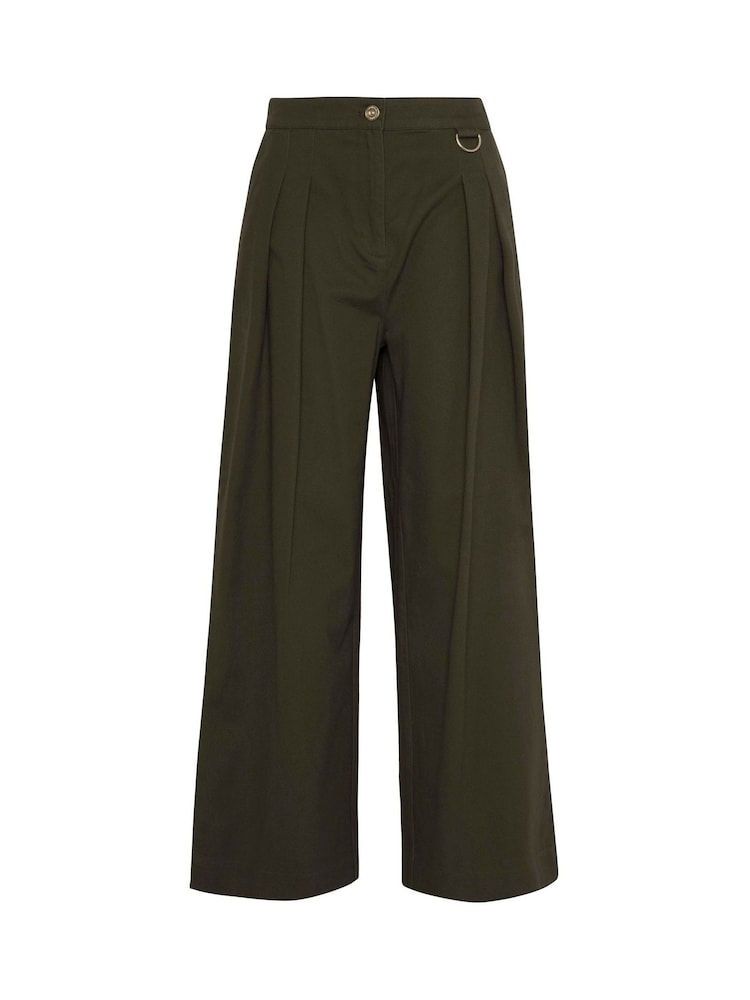 Barbour® International Dakota Wide Leg 100% Cotton Trousers - Image 5 of 5