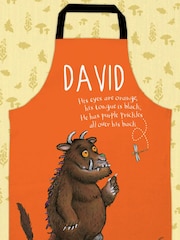 Star Editions Adults Orange Personalsied Gruffalo 100% Cotton Apron - Image 3 of 4