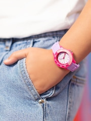 Tikkers Kids Purple Silicone Time Teacher Watch - Image 2 of 4