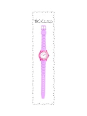 Tikkers Kids Purple Silicone Time Teacher Watch - Image 4 of 4