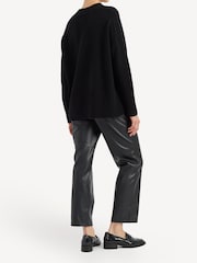 Chinti & Parker Pure Cashmere Comfort Black Jumper - Image 2 of 3