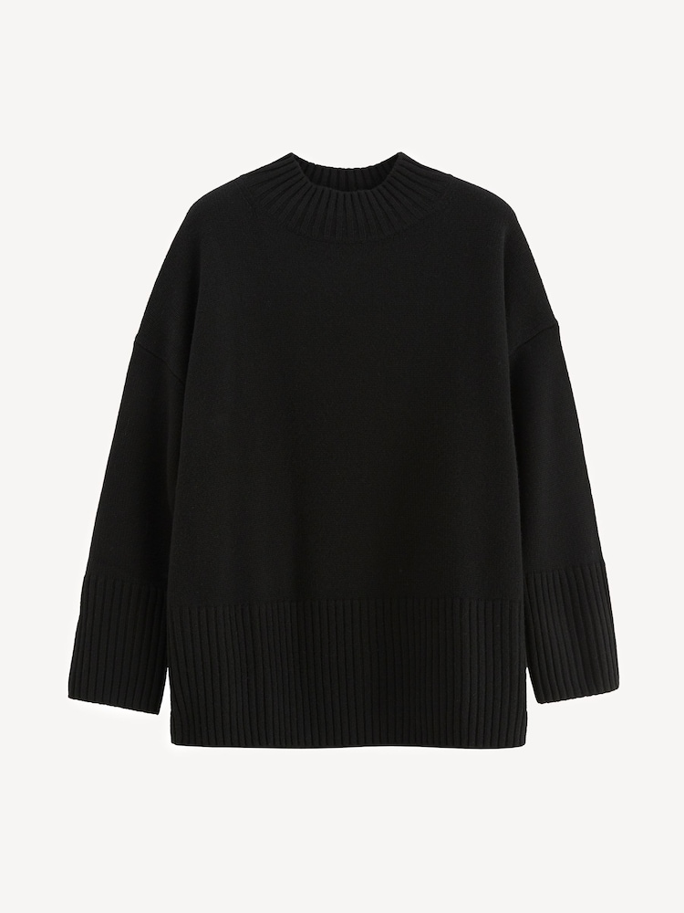 Chinti & Parker Pure Cashmere Comfort Black Jumper - Image 3 of 3
