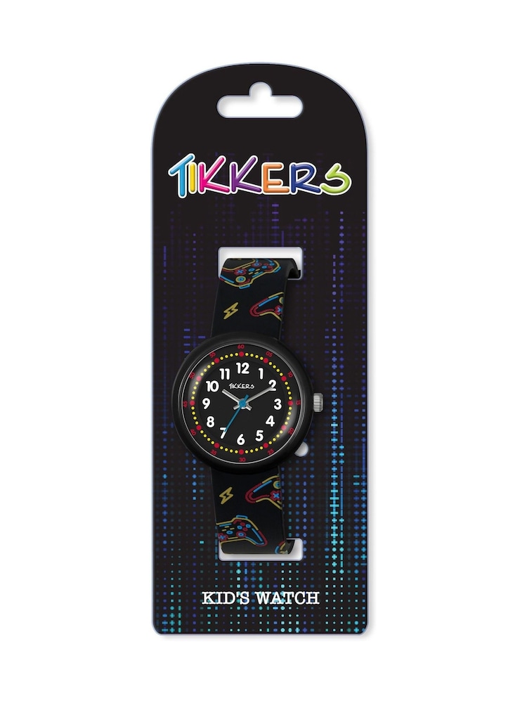 Tikkers Printed Gamer Strap Black Watch - Image 5 of 5