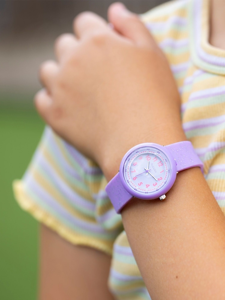 Tikkers Pink Glitter Strap Watch - Image 2 of 5