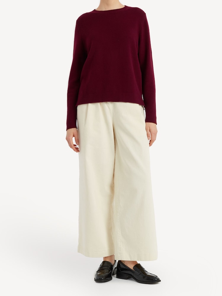 Chinti & Parker Red Pure Cashmere Boxy Jumper - Image 1 of 3