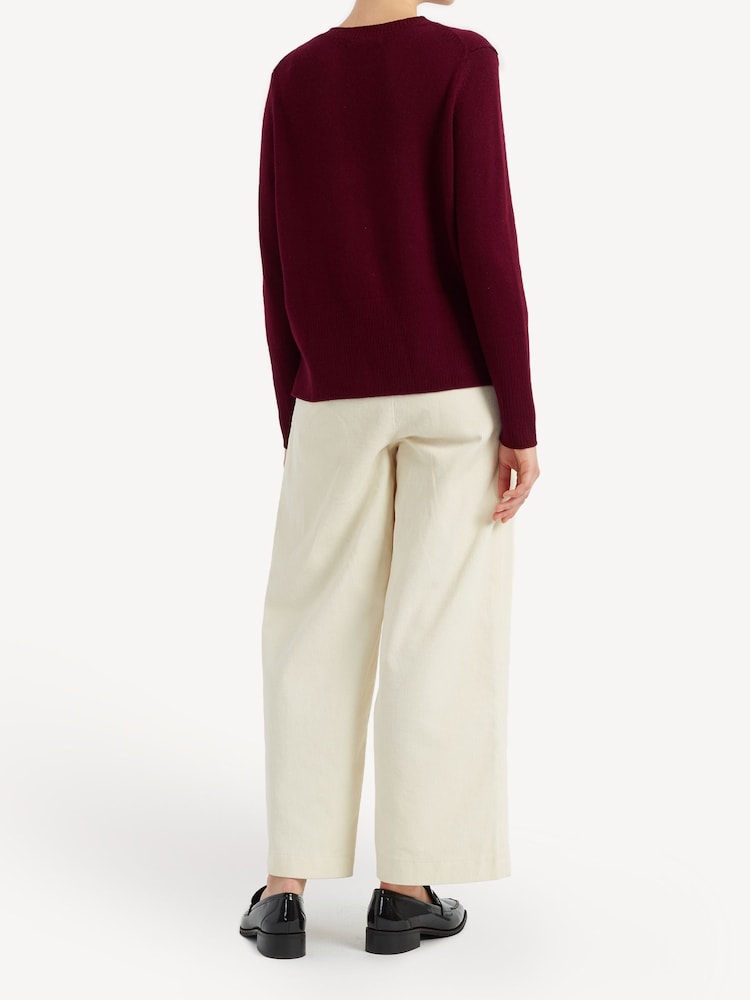 Chinti & Parker Red Pure Cashmere Boxy Jumper - Image 2 of 3