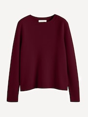 Chinti & Parker Red Pure Cashmere Boxy Jumper - Image 3 of 3