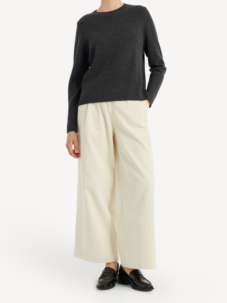 Chinti & Parker Grey Pure Cashmere Boxy Jumper - Image 1 of 4
