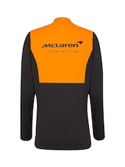 Fanatics Womens Orange F1 McLaren 2024 Quarter Zip Midlayer Top - Image 3 of 3