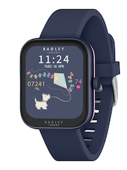 Radley Blue Series 32 Navy Silicone Strap Smart Watch - Image 1 of 6